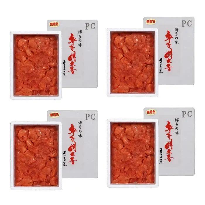 【博多の味】辛子明太子 家庭用 並切明太子 400g×4箱