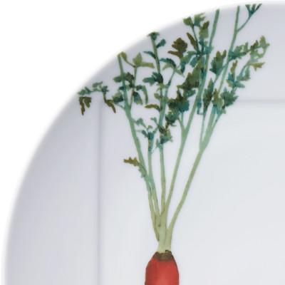 ふるさと納税 みよし市 ノリタケ【京香旬彩】27cmプレート(金時人参) |  | 01