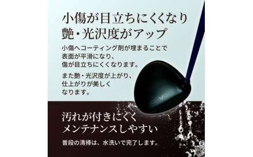 ゴルフクラブ用ガラスコーティング剤 スプレータイプ　20ml【1753741】