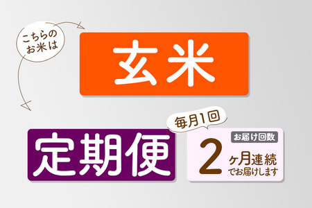 【玄米】《定期便2ヶ月》令和7年産 秋田県産 あきたこまち 環境保全米 3kg (3kg×1袋)×2回 計6kg