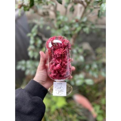 ふるさと納税 枚方市 【赤系】天球bottle flowers　Lsize |  | 02