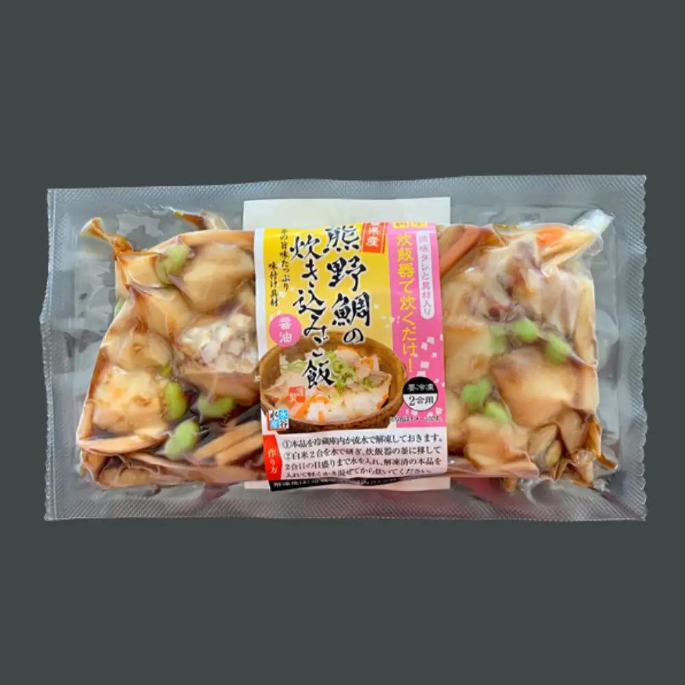 鯛 熊野鯛 炊き込みご飯の素 210ｇ×3P (2号用/1P)【mzsi0012】