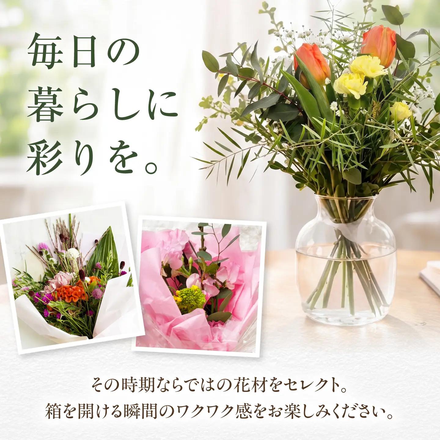 【全12回】生花 季節のお花 BLAW010