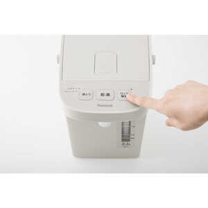 ピーコック 早沸きポット 3.0L ［3.0L］ アッシュホワイト WMR-30_OS155-0028