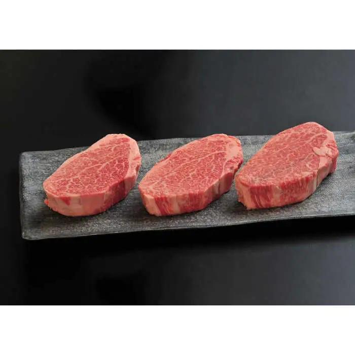 佐賀牛ヒレステーキ 3枚（計500g） / 牛肉 ブランド牛 / 佐賀県 / ふるさとの恵み（BB） [41AQAA022]