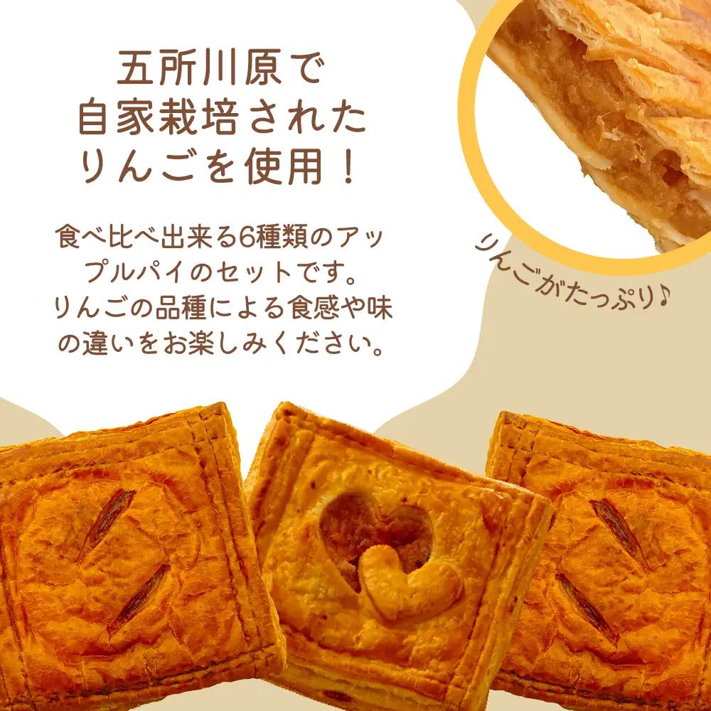 アップルパイ　6種食べ比べセット_個包装_りんご_詰合せ_アップルパイ