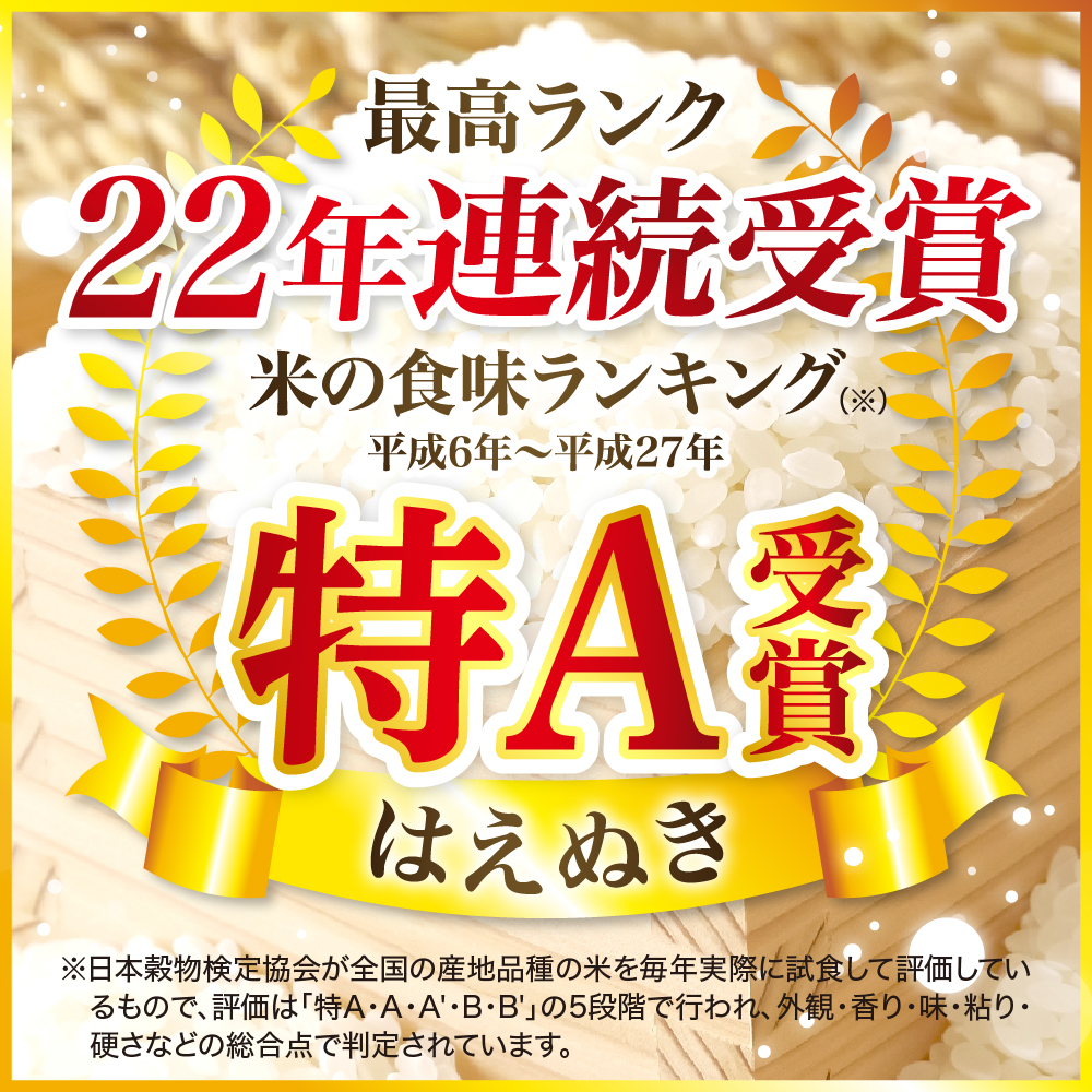 【令和8年産米】2026年11月中旬発送 はえぬき20kg 山形県産 【米COMEかほく協同組合】 ka024-046d-r8-112 【令和8年産米】2026年11月中旬発送 はえぬき20kg