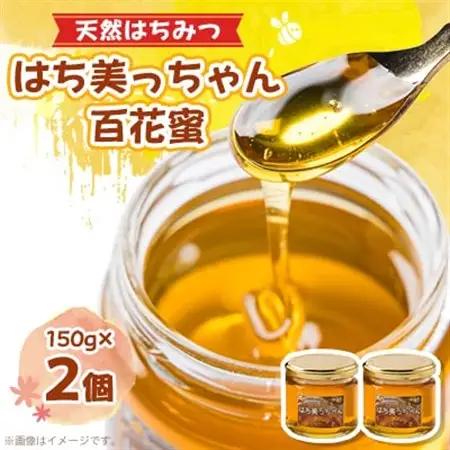 天然はちみつ「はち美っちゃん」　百花蜜　150g×2個【1364864】