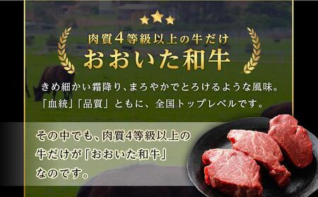 訳あり おおいた和牛 ヒレステーキ 約750g（約150ｇ×5枚）｜肉質4等級以上 国産和牛