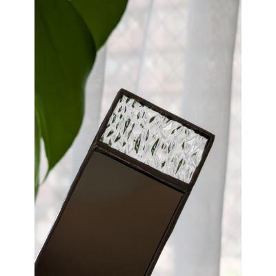 ふるさと納税 戸田市 キラキラ輝くステンドグラスの手鏡