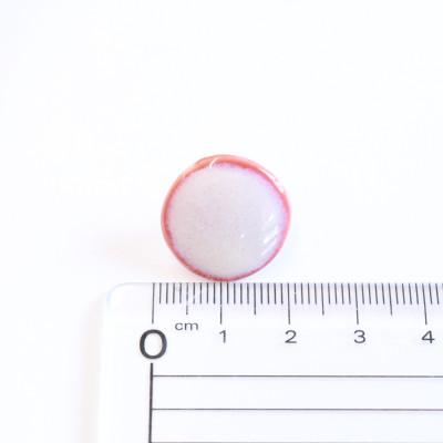 ふるさと納税 瑞浪市 【美濃焼】ピンクむらタイルピアス(直径20mm) |  | 03