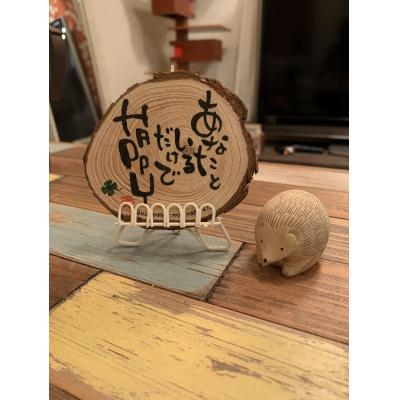 ふるさと納税 八尾市 ポストカードとウッドプレートのセット(A259)