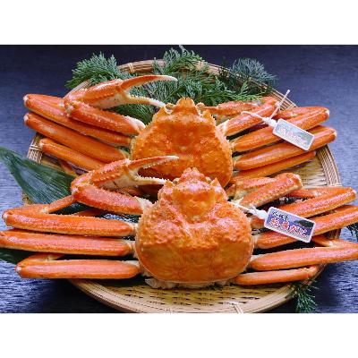 ふるさと納税 新温泉町 浜坂産タグ付き茹で松葉かに(2〜3枚入　約1.8〜2.0kg)