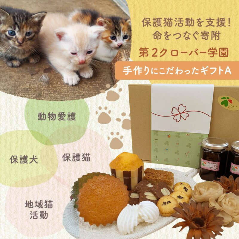 【ふるさと納税】洋菓子 【第2クローバー学園】手作りにこだわったギフトA お菓子 焼き菓子 セット マドレーヌ クッキー マフィン ムラング フィナンシェ ジャム 市原市 千葉県　お届け：2025年8月1日～2026年3月31日まで