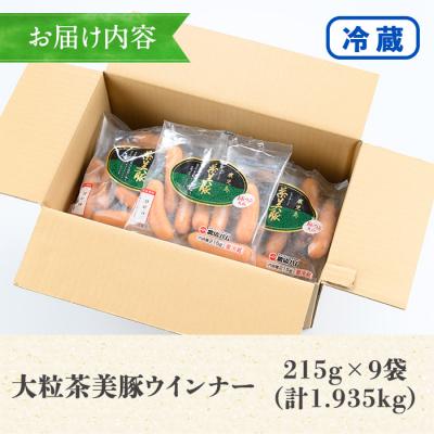 ふるさと納税 いちき串木野市 鹿児島県産茶美豚ウインナー大粒の詰合せ(215g×9P)計1.9kg |  | 03