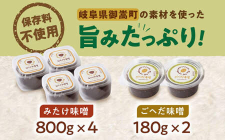 みたけ味噌・ごへだ味噌セット [AVAE001]味噌 みそ