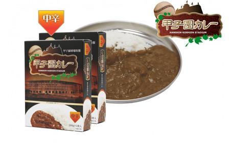甲子園カレー＜中辛＞6箱セット12食入