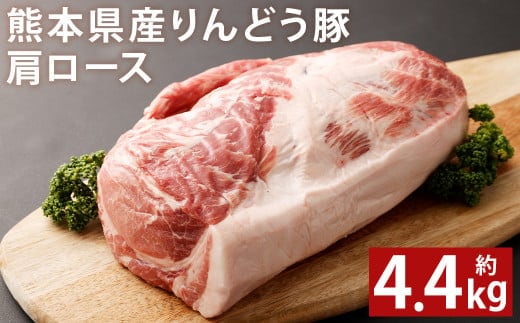 
										
										熊本県産 りんどう豚 肩ロース ブロック 約4.4kg以上 かたまり肉
									