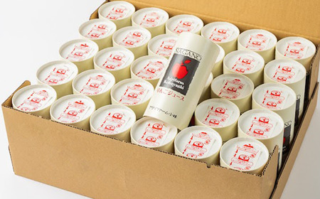 りんごジュース 195g×30本 無添加 酸化防止剤不使用 果汁100% カート缶 アグリファーム小林 沖縄県配送不可 2023年6月中旬頃〜2024年3月中旬頃順次発送予定 信州の環境にやさしい農産