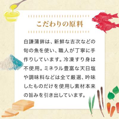 ふるさと納税 石巻市 白謙 笹かまぼこ 5種詰合せ 笹かま しらけん 白謙かまぼこ 蒲鉾 かまぼこ 練り物 贈答用 お中元 |  | 01