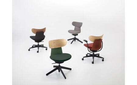 Mla2_コクヨチェアー　イングライフ(ミディアムグレージュ)／背クッション・肘無し・カーペット用（Wキャスター）　／在宅ワーク・テレワークにお勧めの椅子