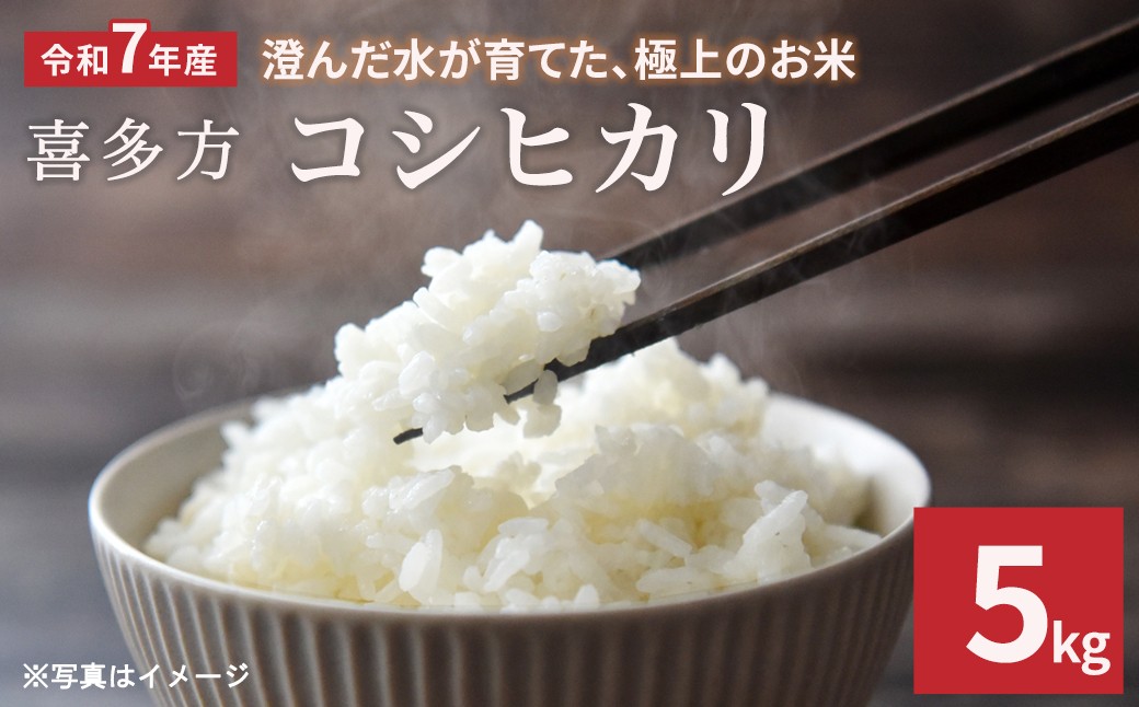 
                  【令和7年産】コシヒカリ5kg　【07208-0926】
                