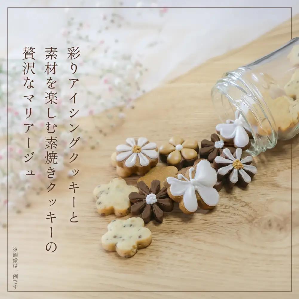 【2026年12月発送】季節のアイシングクッキー(瓶入り) (75～80g×2セット)フレーバー全7種入り【116-9【12】】