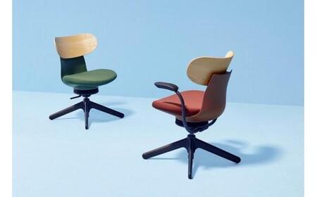 Mla3_コクヨチェアー　イングライフ(ディープグリーン)／背クッション・肘無し・カーペット用（Wキャスター）　／在宅ワーク・テレワークにお勧めの椅子