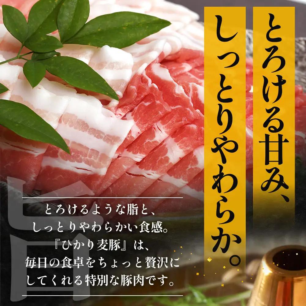 【スピード発送】鹿児島県産 ひかり麦豚 ロース三昧セット6種類 （200g×6パック）計1.2kg トレーなし 冷凍 HM-12 | 最短 7日以内 1週間以内精肉 肉 お肉 にく 豚肉 ロース肉 ロ
