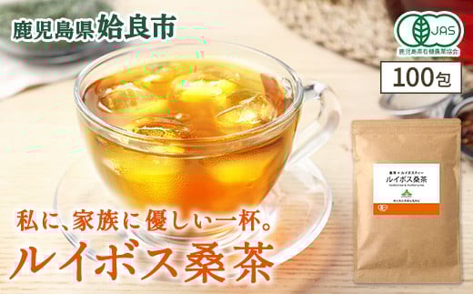 
            a1020 ルイボス桑茶(100包)【わくわく園】 姶良市 オーガニック ノンカフェイン お茶 ルイボス茶 マタニティ
          