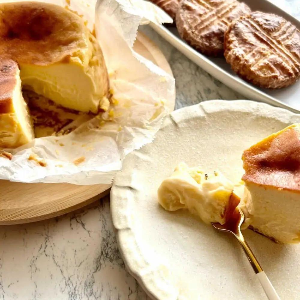 グルテンフリー バスクチーズケーキ 1ホール スイーツ セット ギフト お菓子 グルテンフリー 沖縄市 / GLUCKS BCDY003
