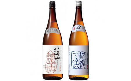 日本酒 八海山 しぼりたて原酒 越後で候 赤越後・青越後 1800ml×2本 限定品（2025年12月上旬より順次発送）