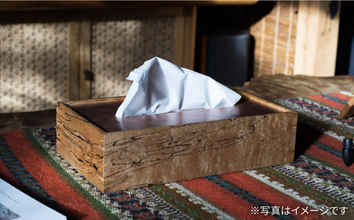 【スピード配送】ティッシュケース［チェリー］ / ティッシュケース ティッシュカバー ケース カバー インテリア おしゃれ 小物 木目調 木製 SDG’s ナチュラル 雑貨 贈答 ギフト / 恵那市 