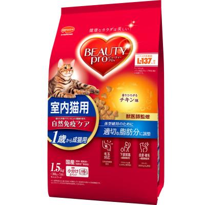 ふるさと納税 袋井市 ビューティープロ キャット 成猫用 1歳から チキン味 1.5kg×8袋