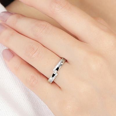 ふるさと納税 笛吹市 ハードプラチナ ダイヤモンド リング R3796DI-P2　#11 |  | 03