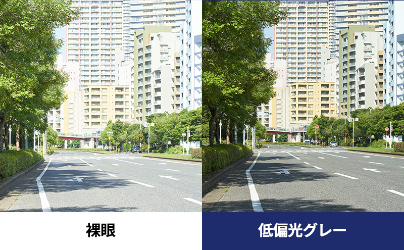 跳ね上げ式/「偏光」前掛けサングラス　天地深めの一般フレーム用　スタンダードタイプ　「BV-21」　レンズカラー：(8)低偏光グレー