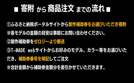 T-MADE フライフィッシング専用リール カスタムオーダー補助券 3万円分 | フライフィッシング 渓流釣り 釣り 釣り道具 釣り具 釣り用品 魚 リール カスタム オーダー ハンドメイド オリジナ