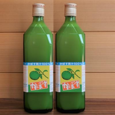 ふるさと納税 日之影町 かぼ酢720ml×2本セット　A-117