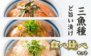 【ふるさと納税】3種の魚の漬け丼 食べ比べセット ＜お試し商品＞　KI-48