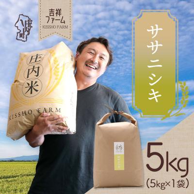 ふるさと納税 庄内町 吉祥ファーム ササニシキ 5kg 令和7年産 2025年産 ブランド米