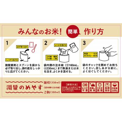 ふるさと納税 岩沼市 岩沼みんなの家のみんなのお米!“ひとめぼれ”アルファ化米 20個[No.5704-1728] |  | 02