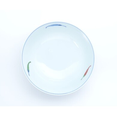 有田焼 究極のラーメン鉢 三色胡椒【まるぶん】食器 器 うつわ 磁器 陶磁器 麺鉢 ラーメン鉢 丼 丼ぶり どんぶり 染錦 シンプル A15-382_イメージ2