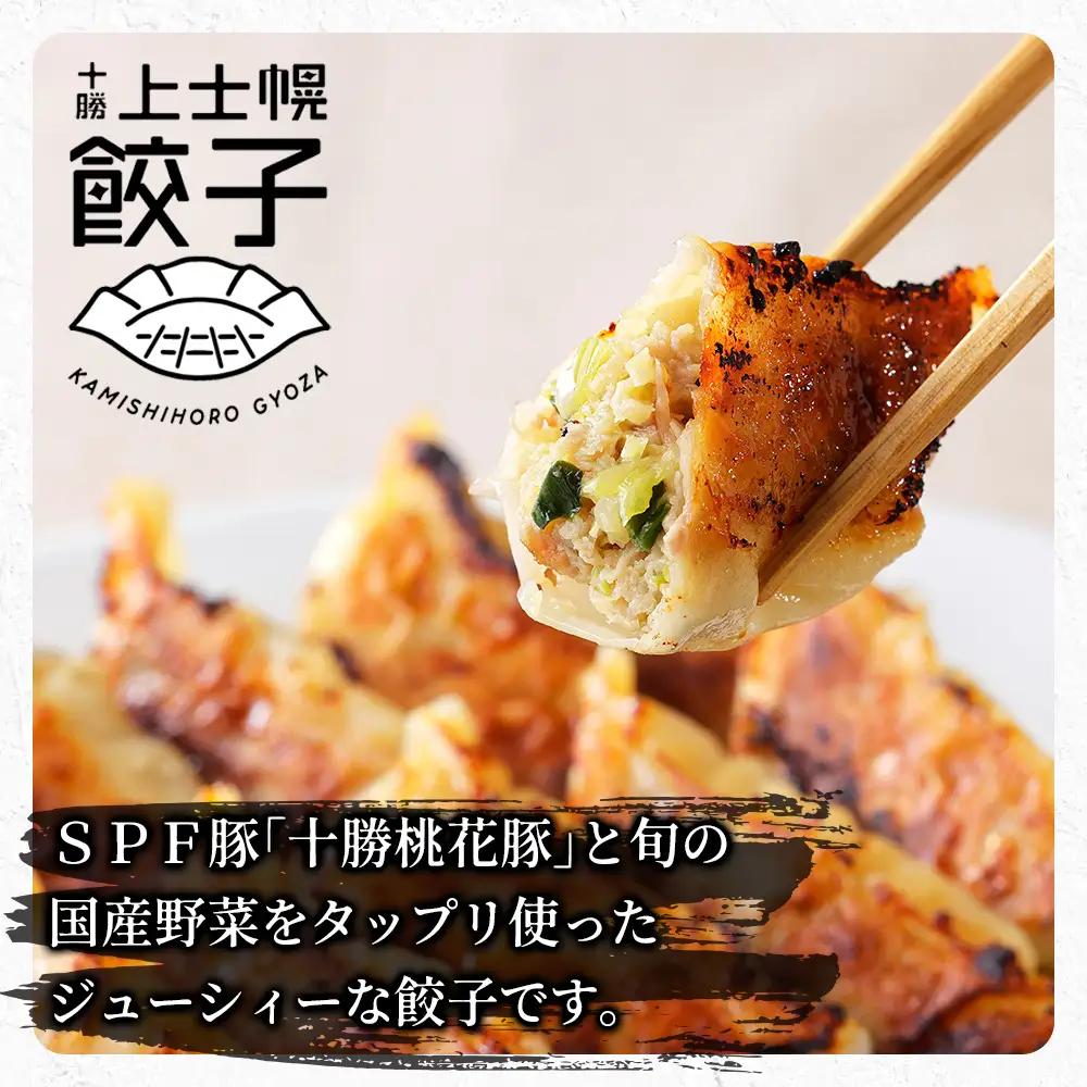 上士幌餃子 60個（20個入×3袋） ぎょうざ ギョウザ ギョーザ 国産 北海道産 十勝産SPF豚使用 冷凍餃子 お惣菜 中華 点心 お取り寄せ