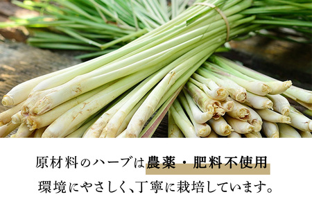 人にも環境にもやさしい HAS ハーブ洗剤 [レモングラス]×1本｜ハーブ 洗剤 レモングラス 農薬不使用 [0373]