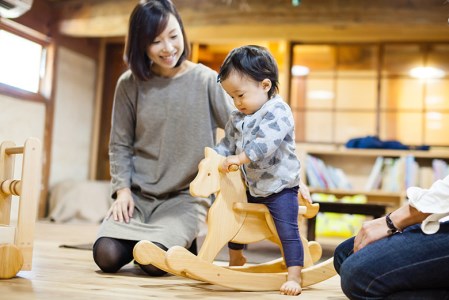 おもちゃ ハイヨーもくば 山のくじら舎 名入れ可能  おもちゃ