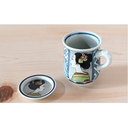 有田焼 竹久夢二マグ＆小皿セット【ARITAYAKI-STORE】 A20-449_イメージ2