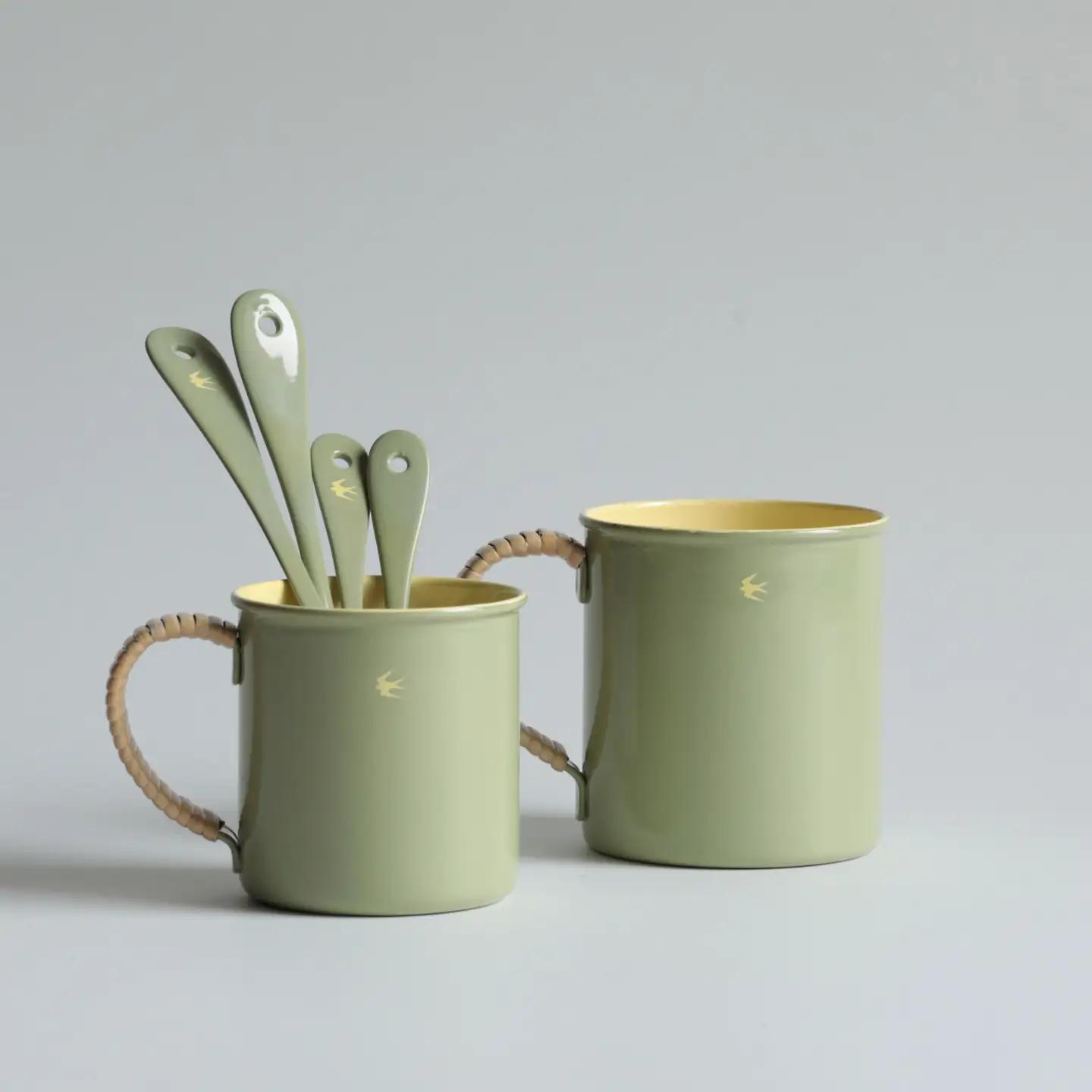 グローカルスタンダードプロダクツ TSUBAME RATTAN / Mug / Lサイズ / オリーブ