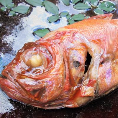 ふるさと納税 伊東市 【毎月定期便】金目鯛姿煮(L)・長崎あじ天日干しひもの詰め合わせ全6回 |  | 01