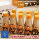 【ふるさと納税】プリン 天塩 chuchu チョコ味　10個入り（1個120g）マヨネーズではありませんプリンです！チュウチュウプリン ふるさと納税 北海道