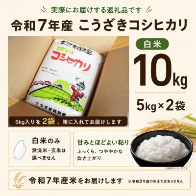 ふるさと納税 神崎町 【緊急支援】数量限定 令和7年産こうざきコシヒカリ10kg ちばエコ認証 注文後精米 |  | 01